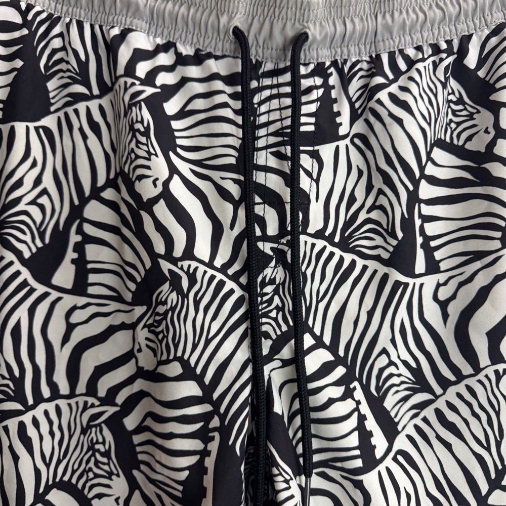 Volcom Zebra Shorts Vintage Drawstring Size Medium - image 2